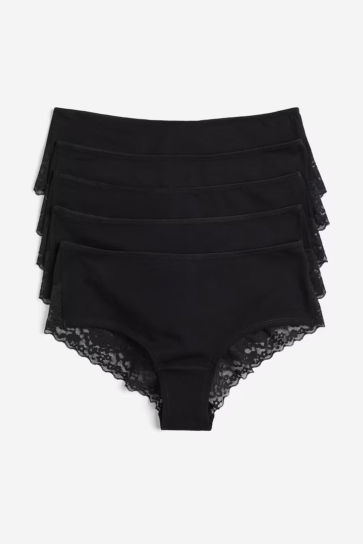 H&M 5-PACK HIPSTER BRIEFS