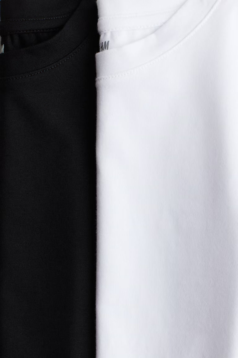 H&M 2-PACK T-SHIRTS