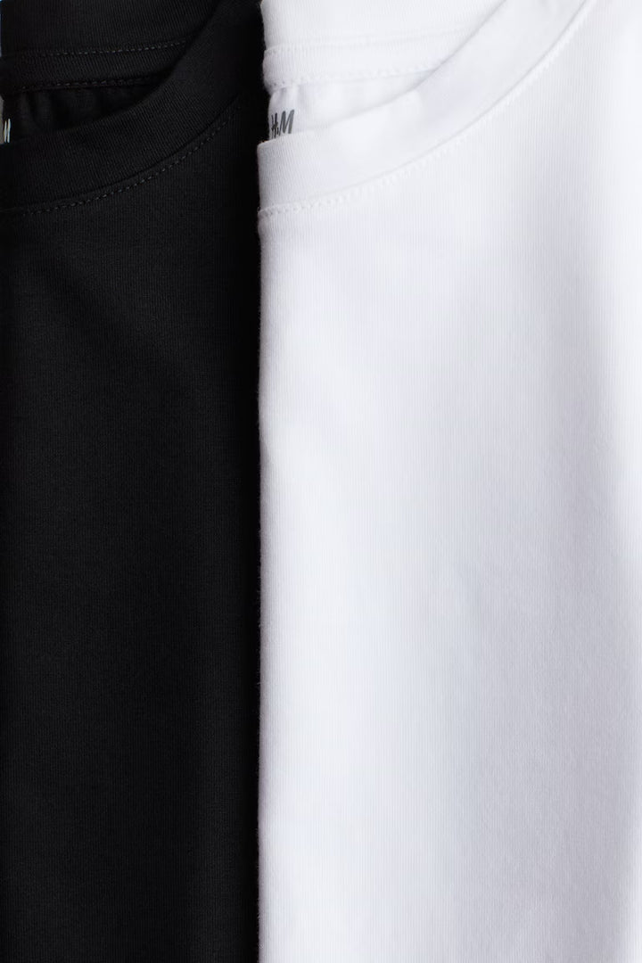 H&M 2-PACK T-SHIRTS