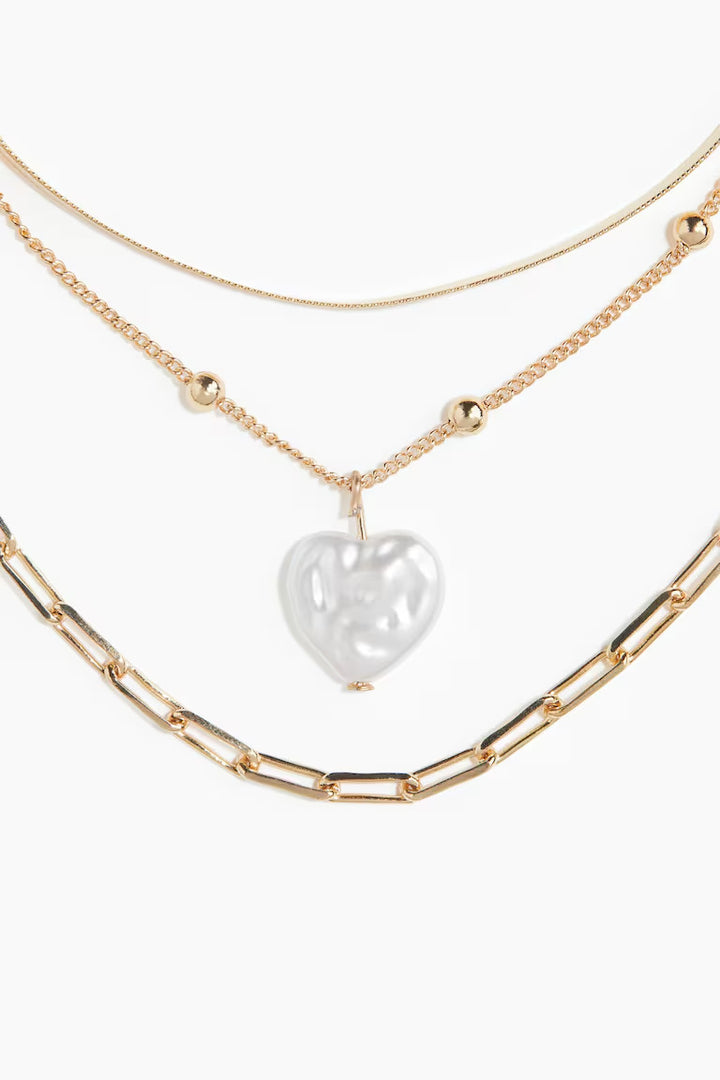 H&M TRIPLE-STRAND NECKLACE