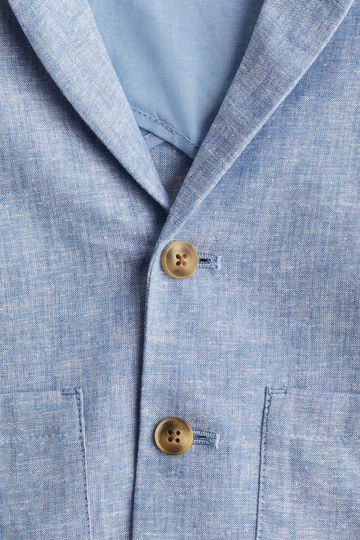 H&M LINEN-BLEND JACKET