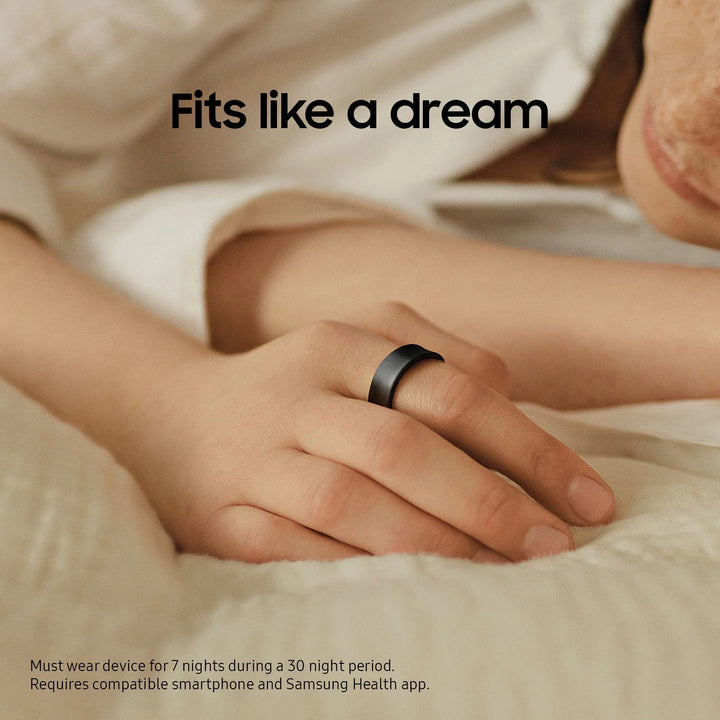 Samsung Galaxy Ring, AI Smart Ring, Size 8, Titanium Gold