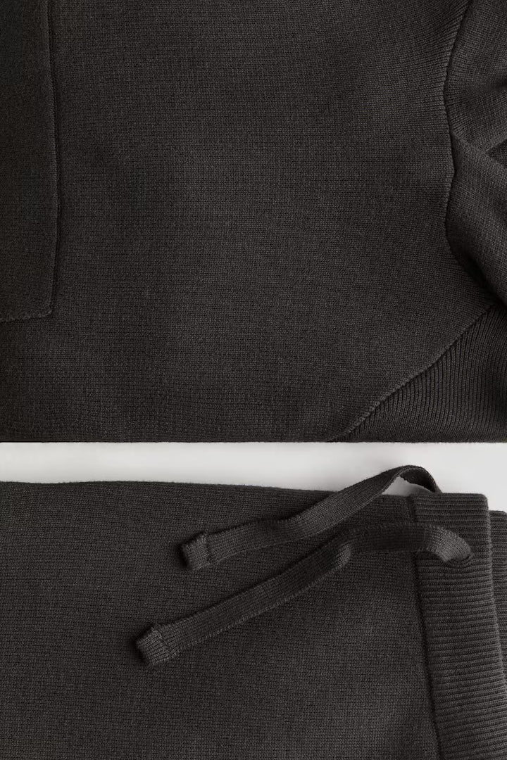 H&M 2-PIECE COTTON-KNIT SET