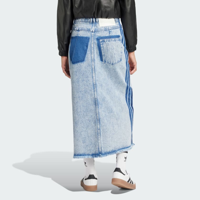 Adidas Kseniaschnaider Denim Maxi Skirt