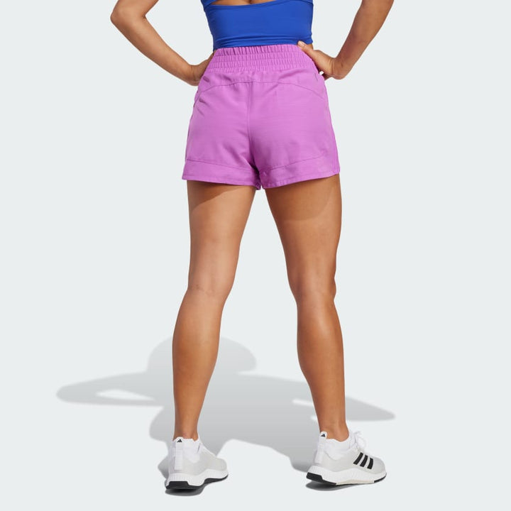 Adidas Pacer Training 3-Stripes Woven High-Rise Shorts