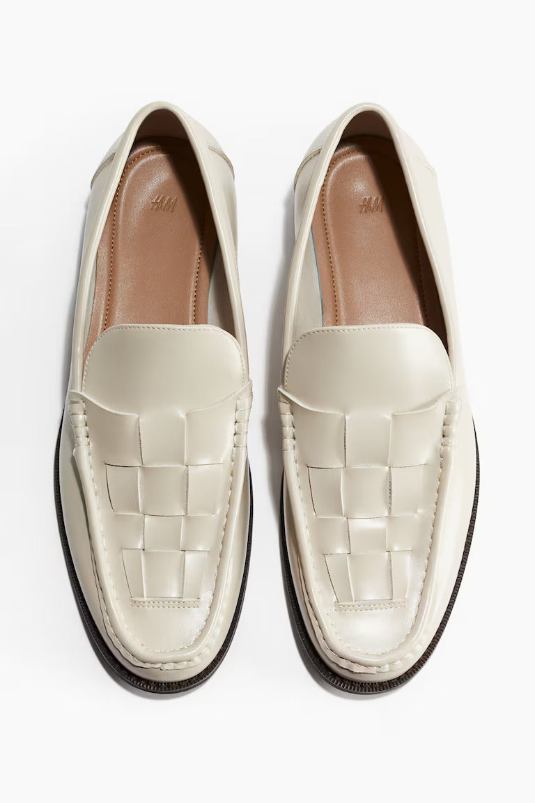 H&M BRAIDED LOAFERS