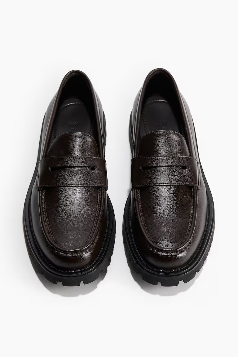 H&M CHUNKY LOAFERS