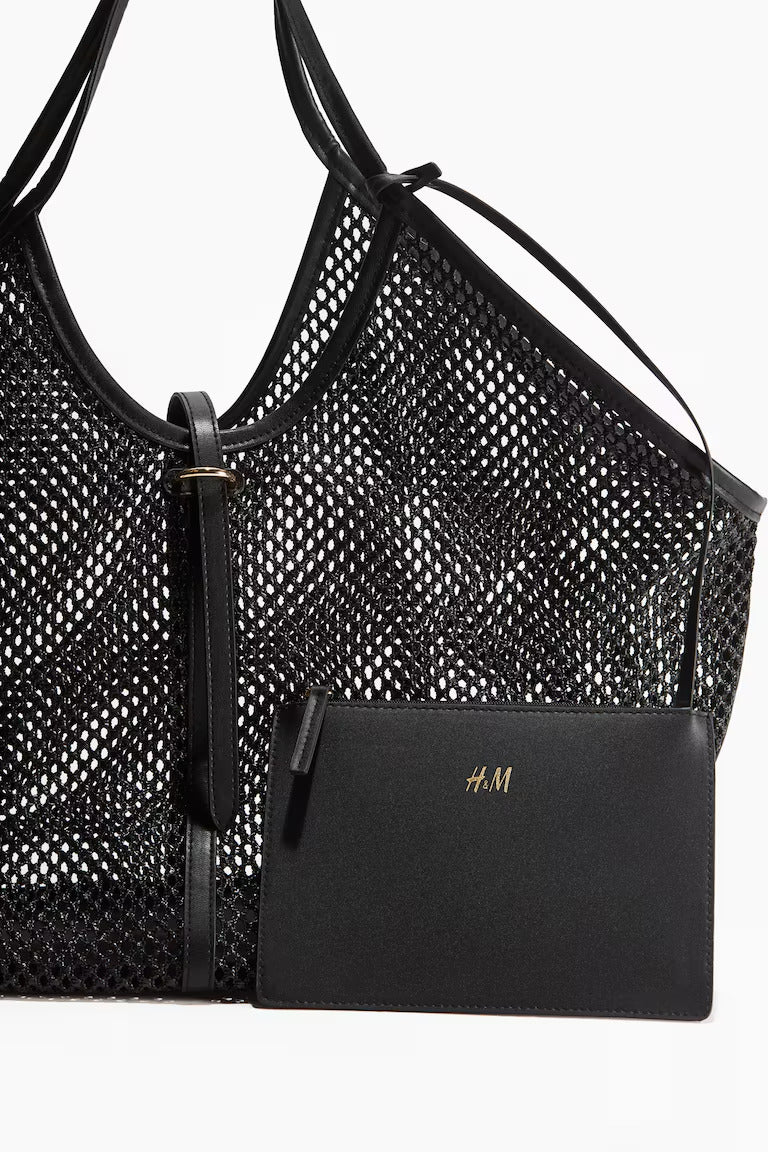 H&M MESH SHOPPER
