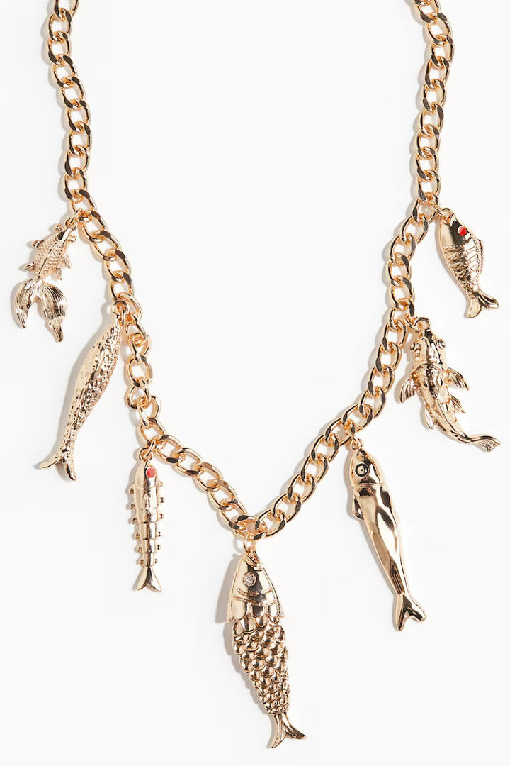 H&M FISH-PENDANT NECKLACE