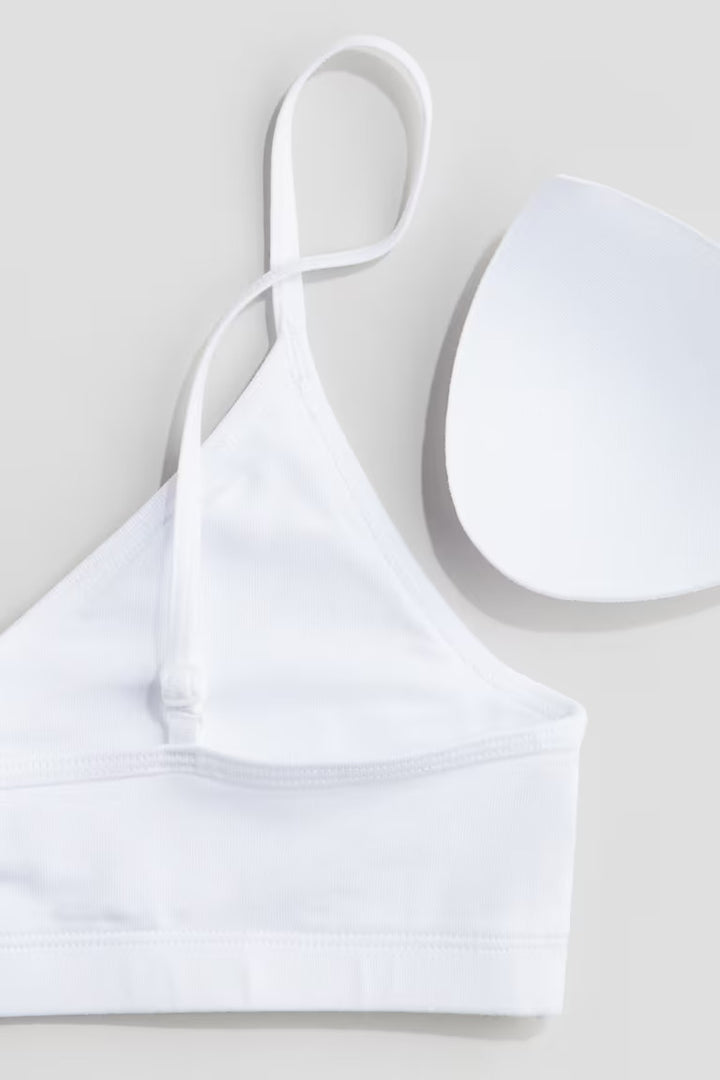 H&M PADDED CROP TOP