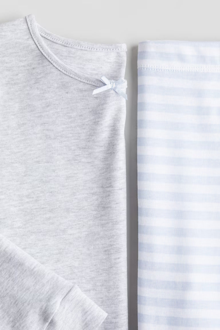 H&M COTTON JERSEY PAJAMAS