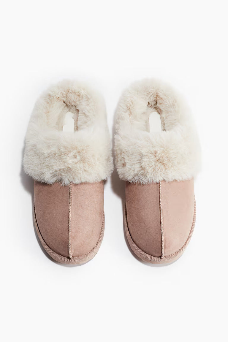 H&M WARM-LINED SLIPPERS