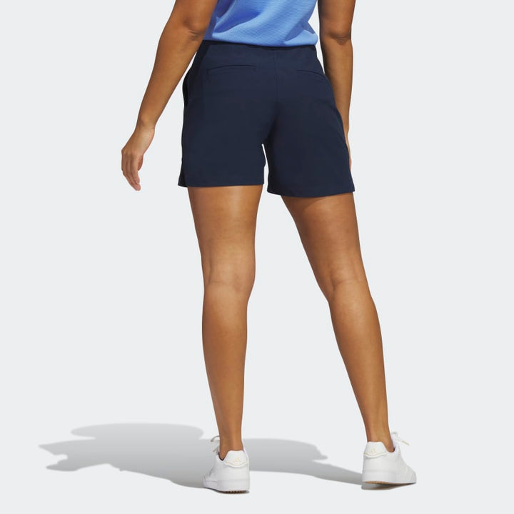 Adidas Pintuck 5-Inch Pull-On Golf Shorts