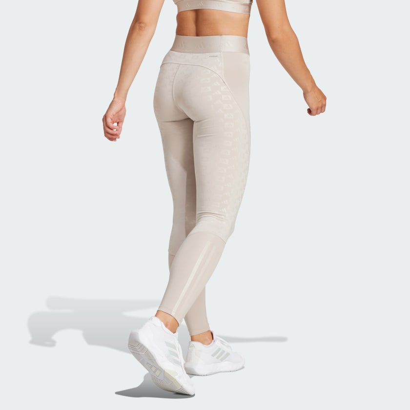 Adidas Hyperglam Full-Length Emboss Leggings