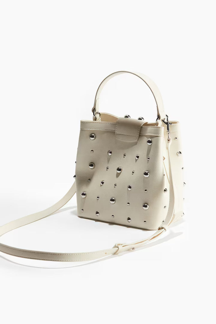 H&M STUDDED CROSSBODY BAG