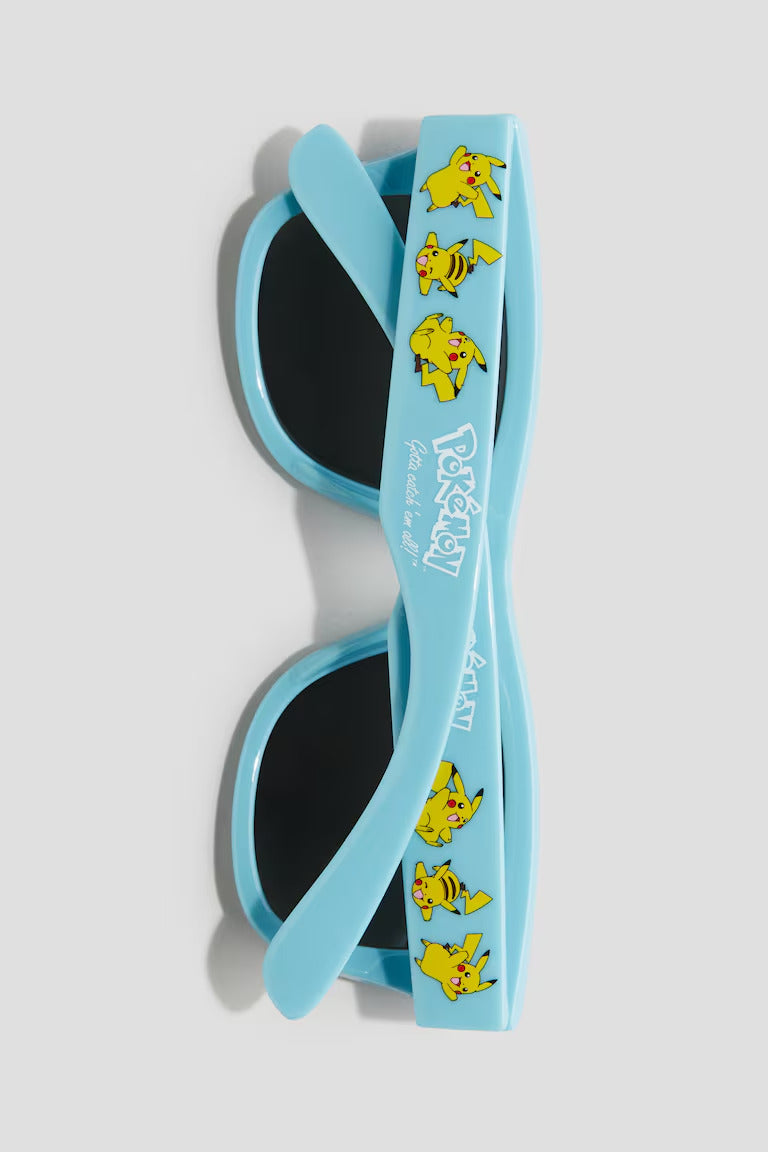 H&M SUNGLASSES WITH PRINTED MOTIF