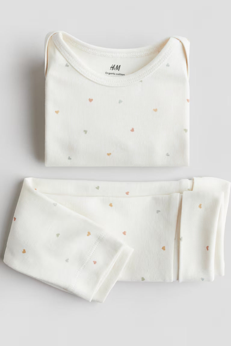H&M 2-PIECE COTTON JERSEY SET