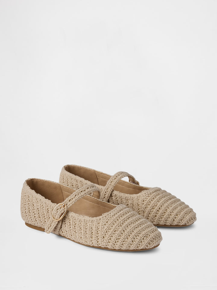 Gap Kids Crochet Mary Jane Flats