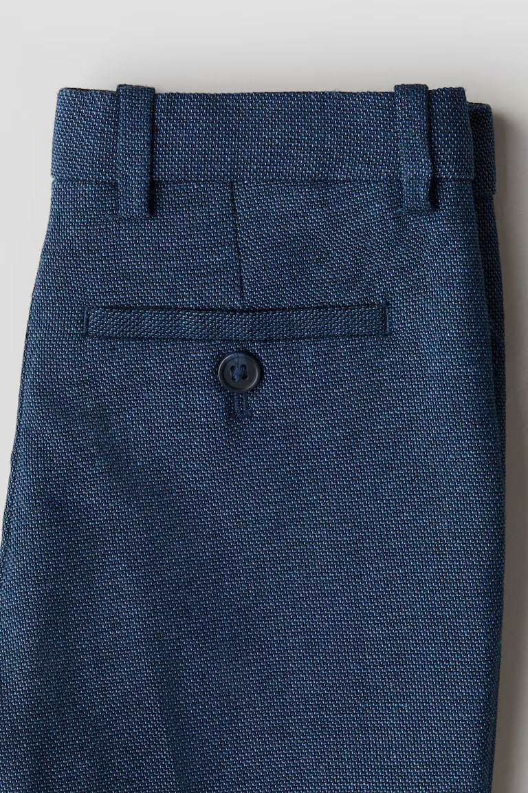 H&M SLIM FIT SUIT PANTS