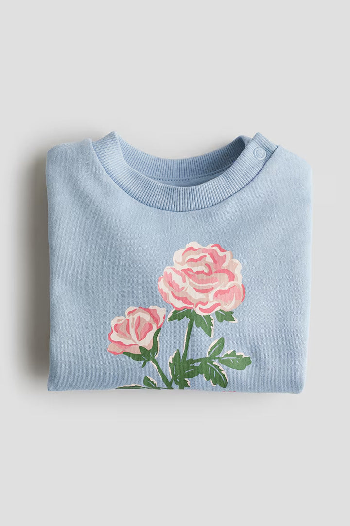 H&M PRINTED SWEATSHIRT
