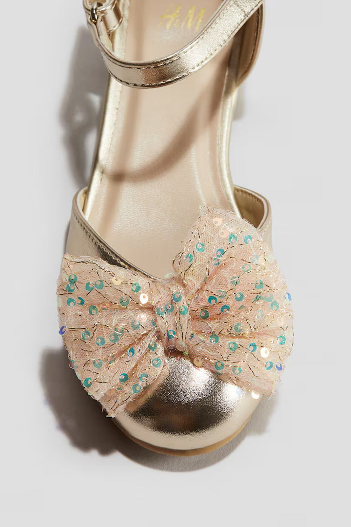 H&M BOW-DETAIL SHOES