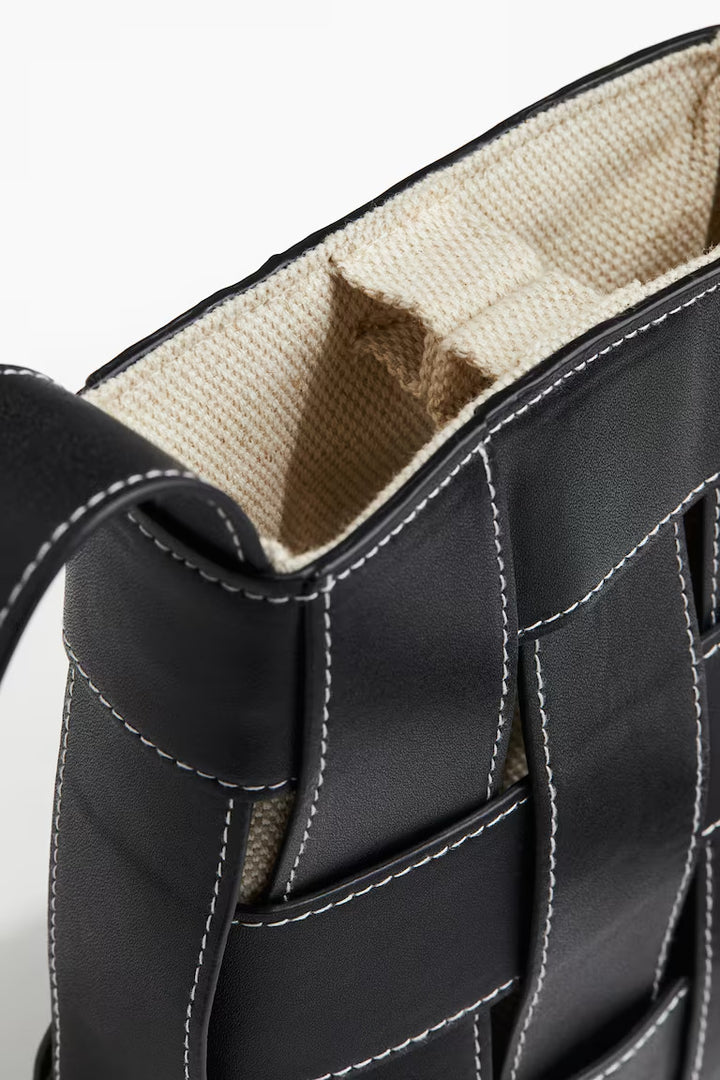 H&M BRAIDED PHONE BAG