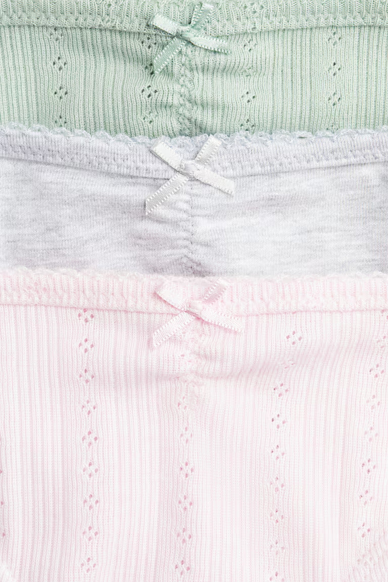 H&M 3-PACK COTTON BRIEFS