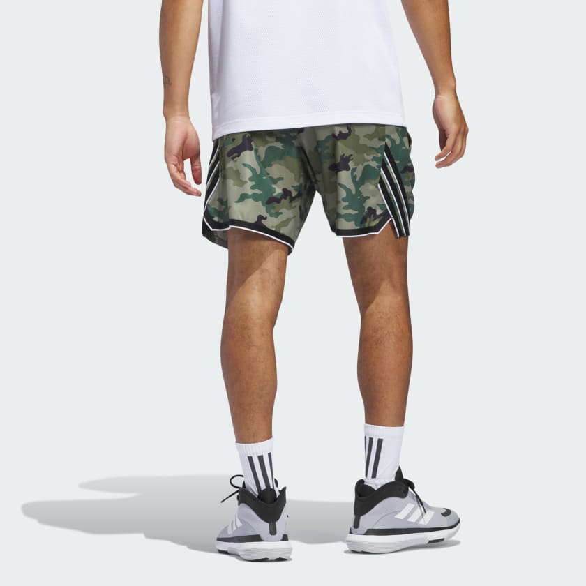 ADIDAS CRAZY LITE CAMO AOP SHORTS