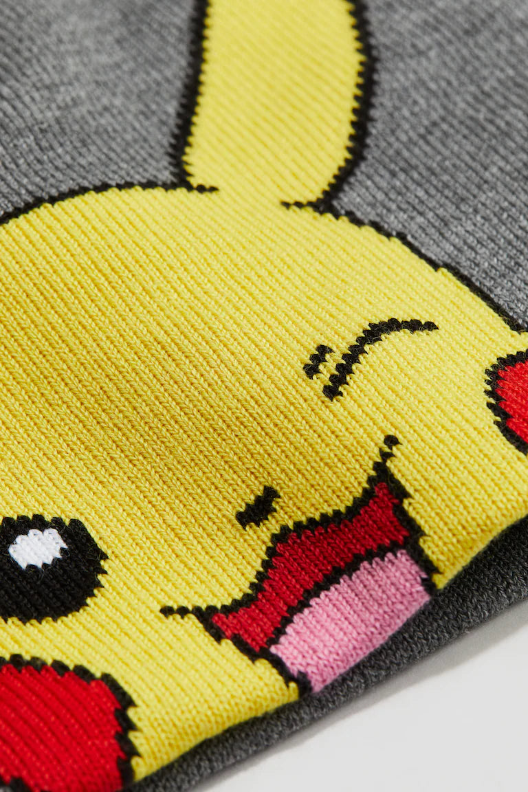 H&M JACQUARD-KNIT BEANIE