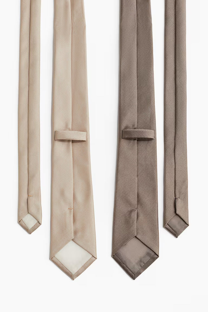 H&M 2-PACK TIES