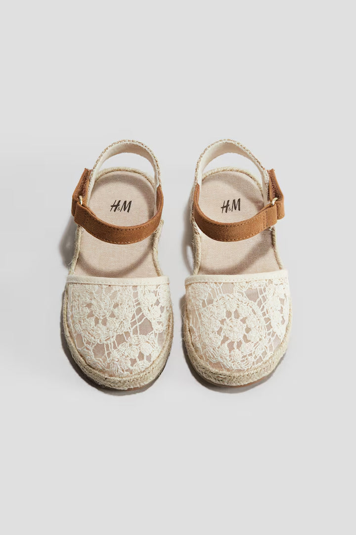 H&M CROCHET-LOOK SANDALS