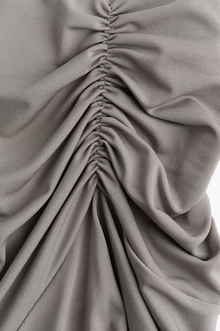 H&M GATHERED MINI SKIRT