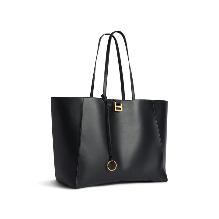 BALENCIAGA WOMEN'S HOURGLASS SOFT TOTE BAG LARGE