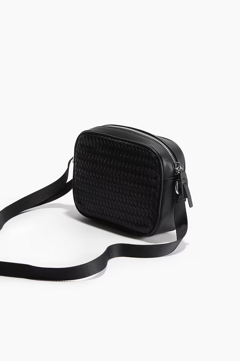 H&M BRAIDED CROSSBODY BAG