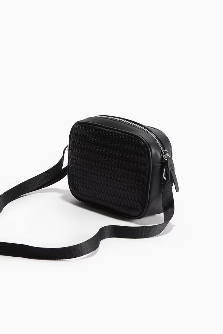 H&M BRAIDED CROSSBODY BAG