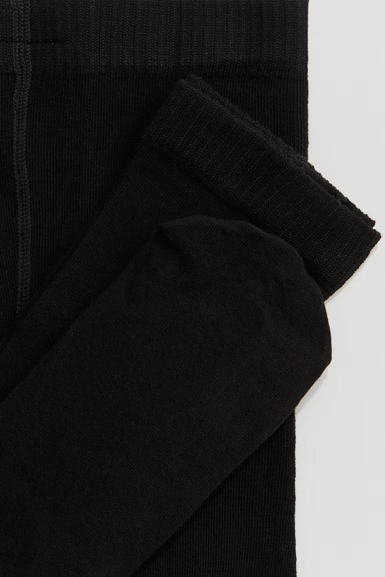H&M 2-PACK FINE-KNIT TIGHTS