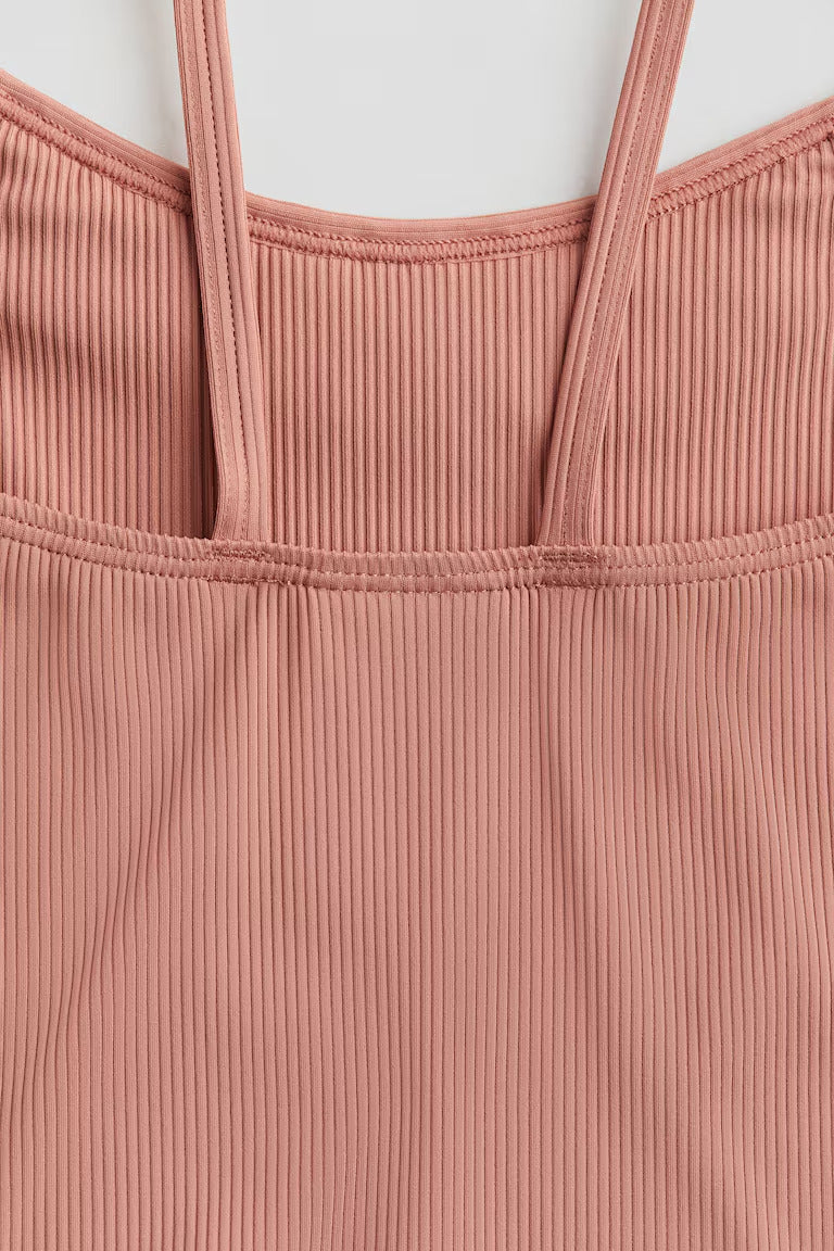 H&M RUFFLE-TRIMMED SWIMSUIT