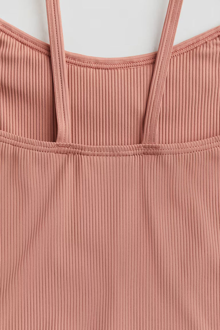 H&M RUFFLE-TRIMMED SWIMSUIT