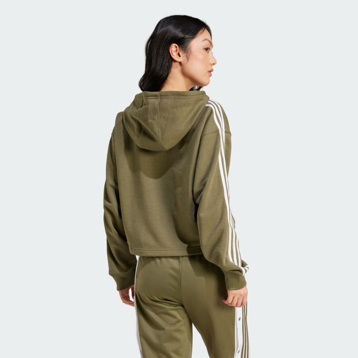 ADIDAS Adicolor 3-Stripes Short Hoodie