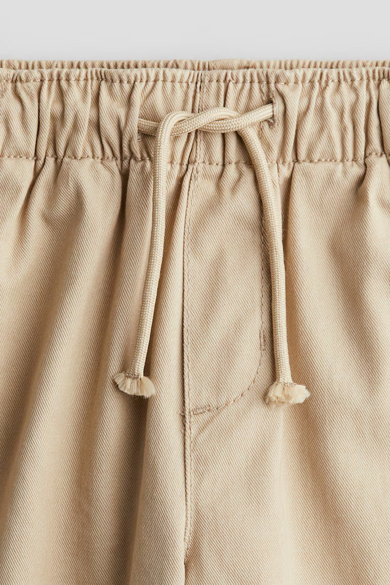 H&M TWILL JOGGERS
