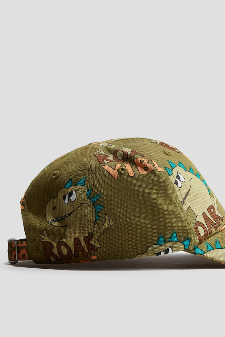 H&M PRINTED CANVAS CAP