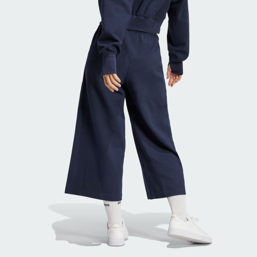 Adidas ALL SZN Rib 7/8-Length Wide Leg Pants