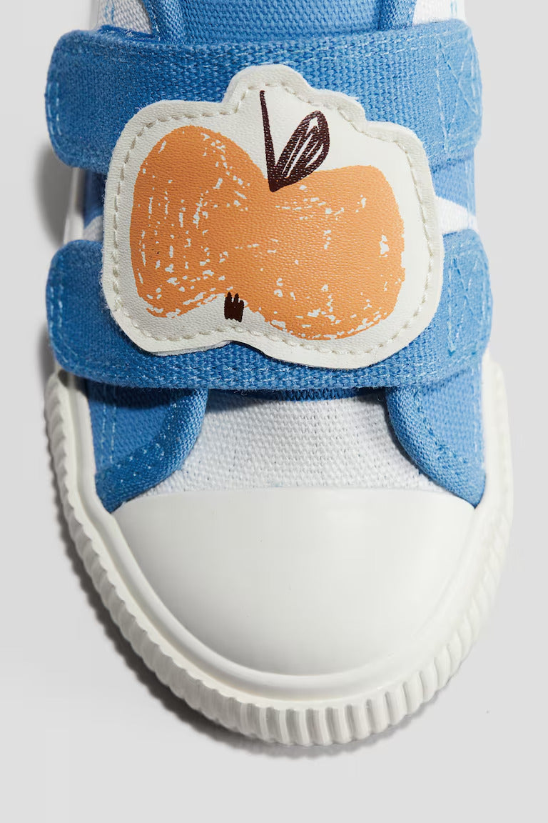 H&M COTTON CANVAS TRAINERS