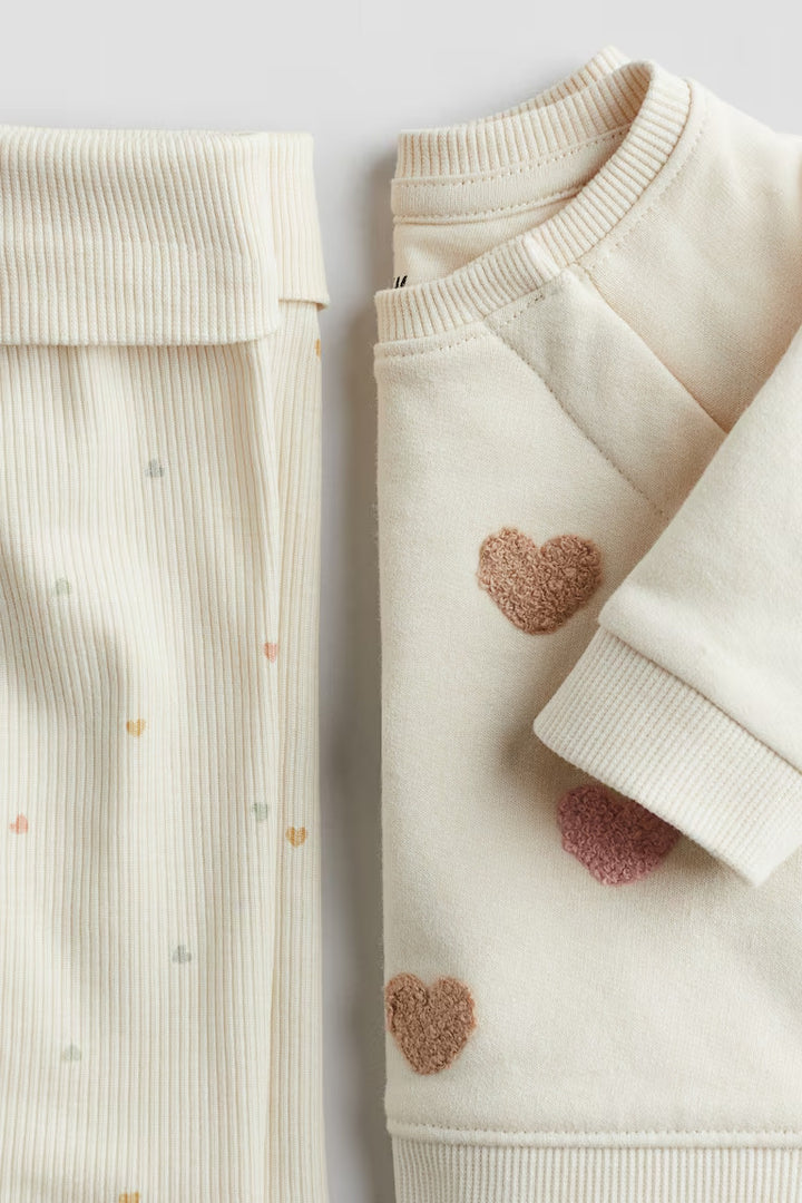 H&M 2-PIECE COTTON SET