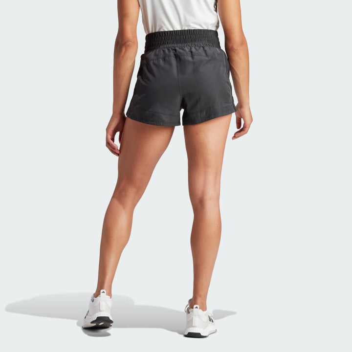 Adidas Pacer Training 3-Stripes Woven High-Rise Shorts