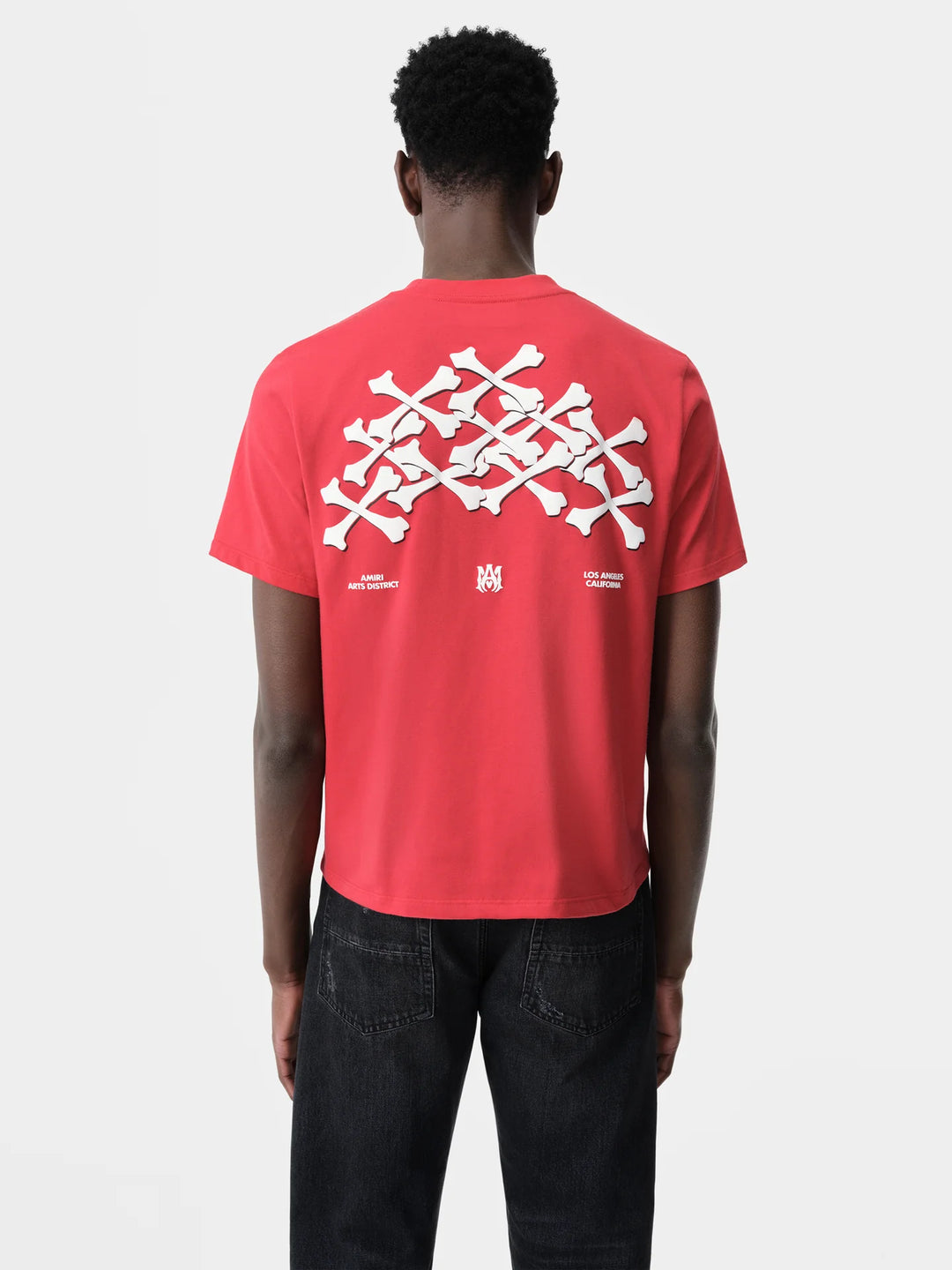 AMIRI BONES STACKED TEE
