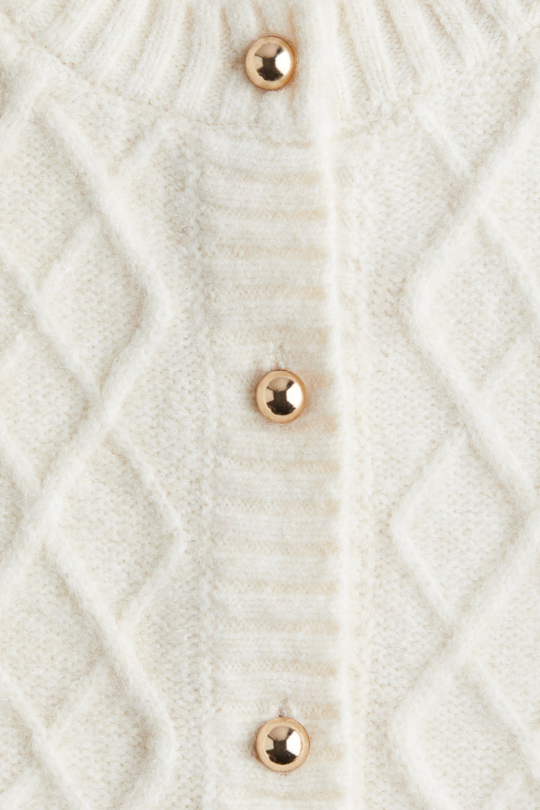 H&M Cable-Knit Cardigan