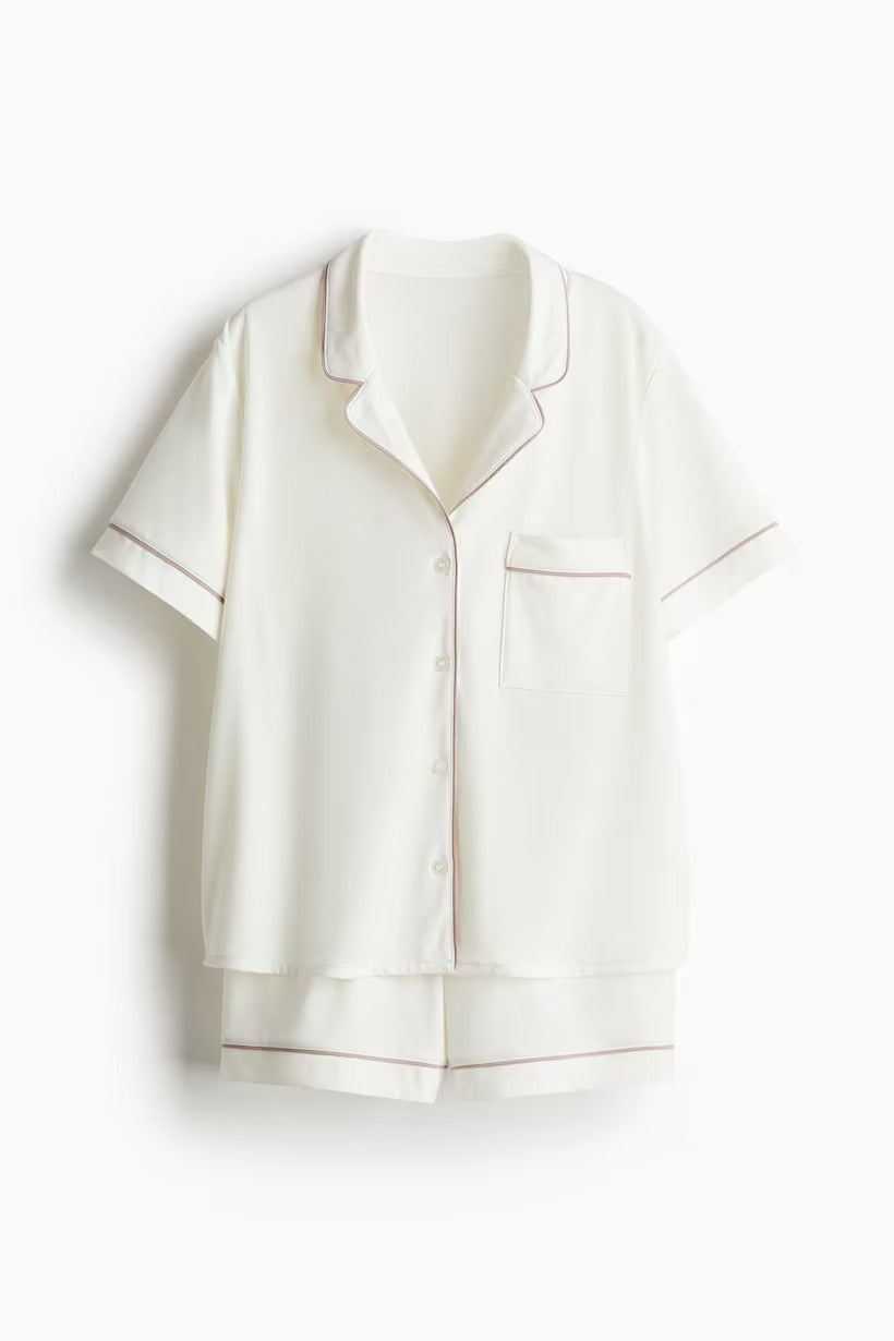 H&M Pajama Shirt and Shorts