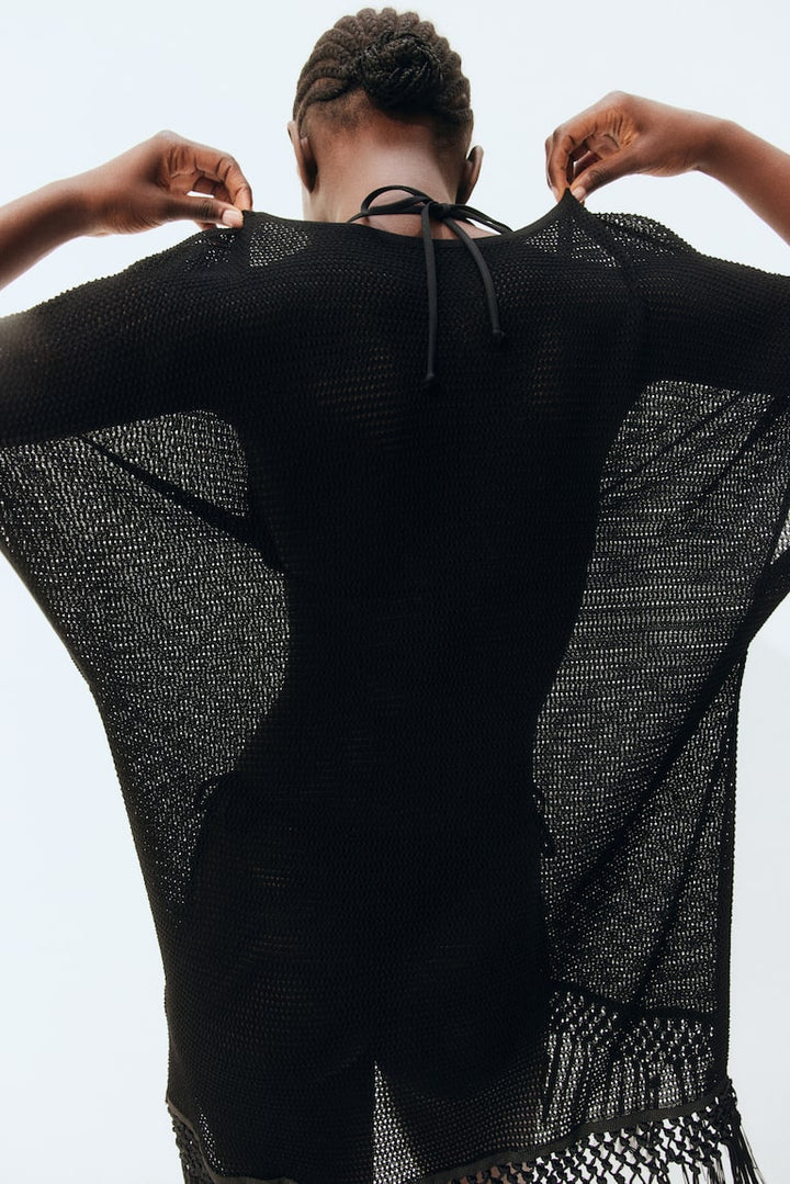 H&M Hole-Knit Beach Kaftan