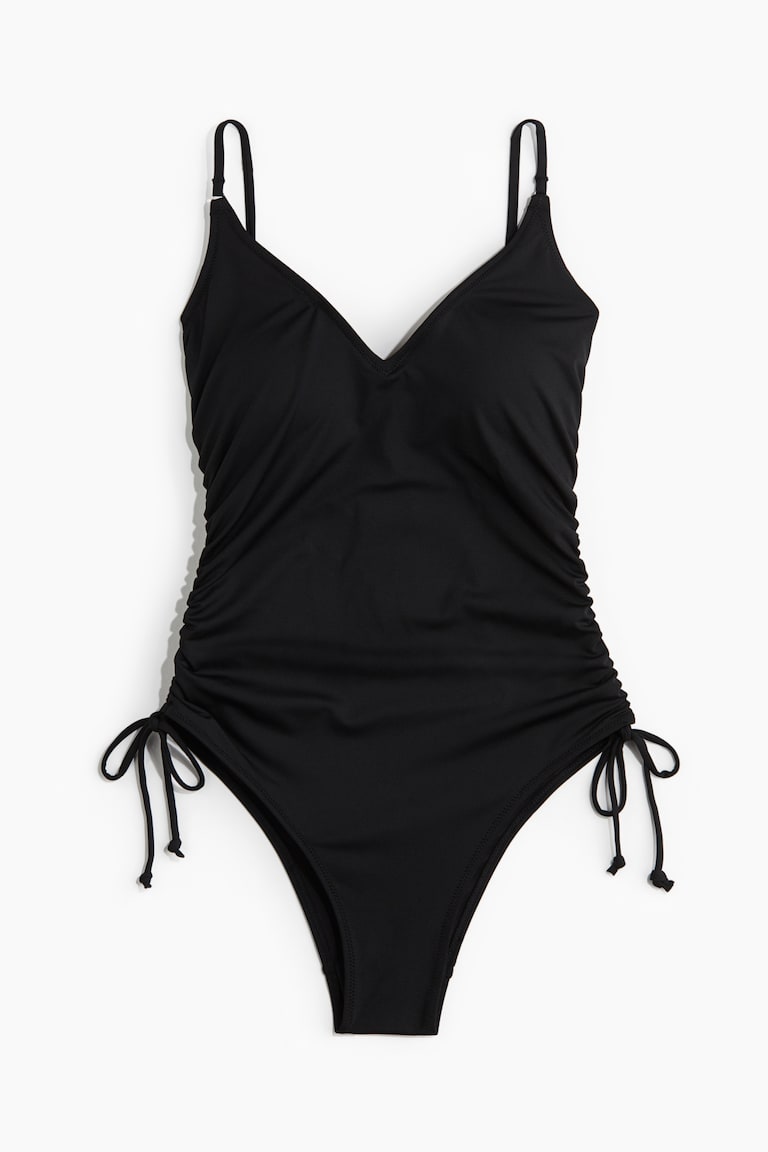 H&M Padded-Cup Drawstring-Detail Swimsuit